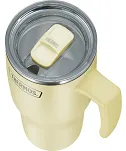 Termokubek Thermos Refreshing 0,85 L - z uchwytem i słomką - matowo waniliowy - 5