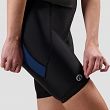 Damskie spodenki rowerowe Rogelli CORE COLORED czarno-niebieskie - 6