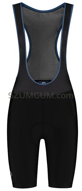 Damskie spodenki rowerowe Rogelli CORE COLORED czarno-niebieskie