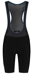 Damskie spodenki rowerowe Rogelli CORE COLORED czarno-niebieskie