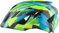 Kask rowerowy dziecięcy Alpina Pico, Neon-green-blue 50-55cm - 2