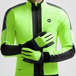 Rogelli rękawiczki zimowe ESSENTIAL HI VIS - fluo - 2