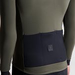 Bluza rowerowa Rogelli SIGNATURE z włókna premium - zielona - 5