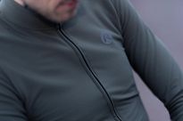 Bluza rowerowa Rogelli SIGNATURE z włókna premium - zielona - 7