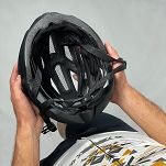 Ultralekki kask rowerowy Rogelli TECTA biały - 5