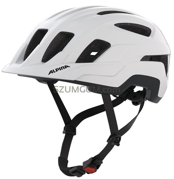 Kask rowerowy Alpina PARANUS URBAN - white gloss