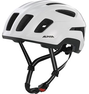 Kask rowerowy Alpina PARANUS URBAN - white gloss