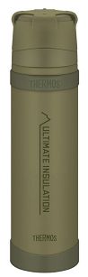 Thermos 0,9L Mountain - Termos z kubkiem do warunków ekstremalnych - Khaki