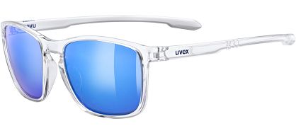 Okulary UVEX LGL 52 - clear / mirror blue