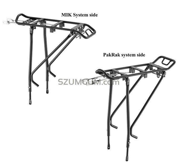 Bagażnik rowerowy tylny Ibera MIK System RA21/ PAKRAK  Touring Carrier IB-RA21