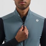 Bluza rowerowa Rogelli DISTANCE II - czarno-niebieska - 5