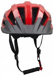 Kask rowerowy Sahoo In-mould z lampką czerwony - 4