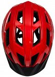 Kask rowerowy Sahoo In-mould z lampką czerwony - 5