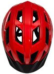 Kask rowerowy Sahoo In-mould z lampką czerwony - 5