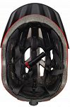 Kask rowerowy Sahoo In-mould z lampką czerwony - 6
