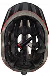 Kask rowerowy Sahoo In-mould z lampką czerwony - 6