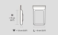 Torebka na telefon Topeak Smart Phone DryBag 6 - dla ekranów 5