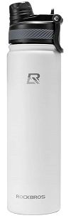Butelka - bidon termiczny Rockbros 650ml / 21oz biały