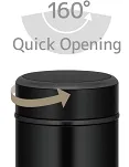 Mobilny termokubek Thermos Icon 250 ml - czarny mat - 3