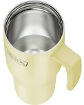 Duży termokubek Thermos Refreshing 1,1 L - z uchwytem i słomką - matowo waniliowy - 4