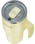 Duży termokubek Thermos Refreshing 1,1 L - z uchwytem i słomką - matowo waniliowy - 5