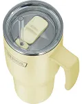 Duży termokubek Thermos Refreshing 1,1 L - z uchwytem i słomką - matowo waniliowy - 6