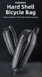 Torebka na górę ramy Rockbros Hard Shell B61 1,5L - 3