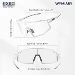 Okulary sportowe fotochromowe Rockbros SP258 - white - 6