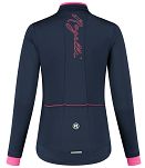 Ocieplana damska bluza rowerowa Rogelli ESSENTIAL, niebiesko-różowa - 2