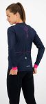 Ocieplana damska bluza rowerowa Rogelli ESSENTIAL, niebiesko-różowa - 4