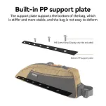 Torebka na górę ramy Quanature Bikepacking Frame Bag 086 - black - 5