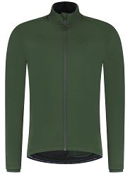 Kurtka softshellowa Rogelli ESSENTIAL II z oddychającymi panelami, zielona