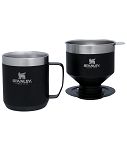 Kafeteria turystyczna, zaparzacz do kawy z kubkiem  - Drip turystyczny z filtrem CLASSIC / Stanley - czarna - 2