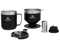 Kafeteria turystyczna, zaparzacz do kawy z kubkiem  - Drip turystyczny z filtrem CLASSIC / Stanley - czarna - 3