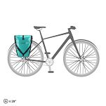 Sakwy rowerowe tylne Ortlieb Back Roller Free - Lagoon black - 4