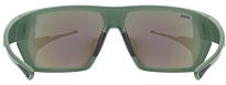 Okulary sportowe UVEX Sportstyle 238 - moss matt / mirror green - 3