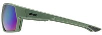 Okulary sportowe UVEX Sportstyle 238 - moss matt / mirror green - 4