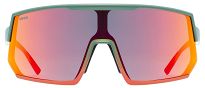 Okulary sportowe UVEX Sportstyle 235 - moss grapefruit matt / mirror red - 2