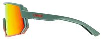 Okulary sportowe UVEX Sportstyle 235 - moss grapefruit matt / mirror red - 4