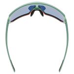 Okulary sportowe UVEX Sportstyle 235 - moss grapefruit matt / mirror red - 5
