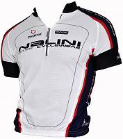   Koszulka rowerowa męska Nalini Argentite - biała roz XL