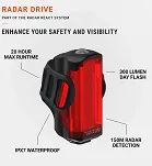 Lampka tylna Lezyne Radar Drive - 300lm - Radar system - 5