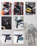 Sztywna torebka podsiodłowa Rockbros C56 - hard shell, kompaktowa, pojemność 0,4L - 13