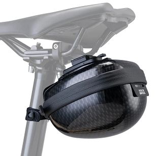 Sztywna torebka podsiodłowa Rockbros C56 - hard shell, kompaktowa, pojemność 0,4L