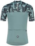 Koszulka kolarska z krótkim rękawem Rogelli ESSENTIAL GRAPHIC szara - XL - 2XL - 2