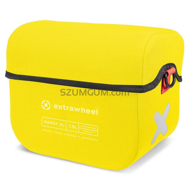 Torba na kierownicę Extrawheel Handy Premium Cordura Yellow XL 7,5L
