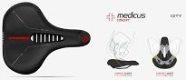 Siodełko rowerowe Wittkop Medicus PROevo 3.0 (city) - 2