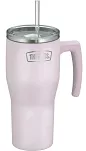 Termokubek Thermos Refreshing 0,85 L - z uchwytem i słomką - matowo lawendowy - 2