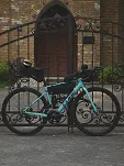 Torba pod ramę roweru Rockbros  Road to Sky TL003, 2 L, wodoodporna, czarna - 15