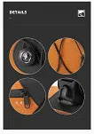 Torba pod ramę roweru Rockbros  Road to Sky TL003, 2 L, wodoodporna, czarna - 12